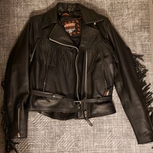 Interstate Leather woman's S Motorcycle Jacket